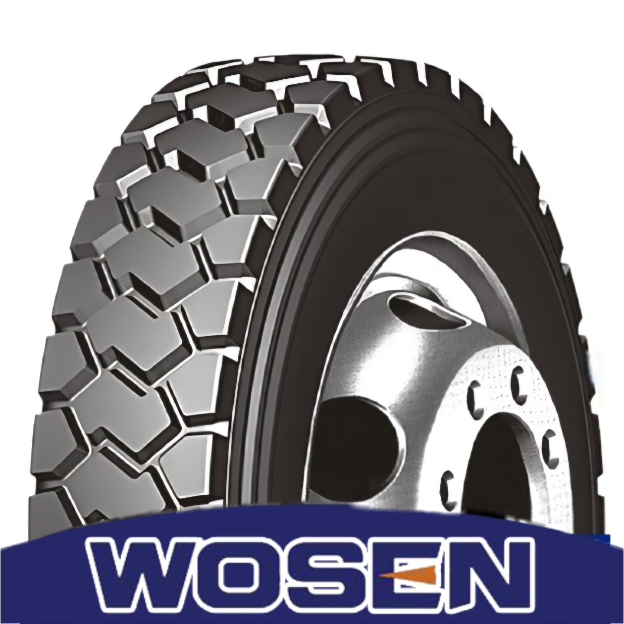 لاستیک ووسن 12.00R24 مدل WS826 گل معدنی